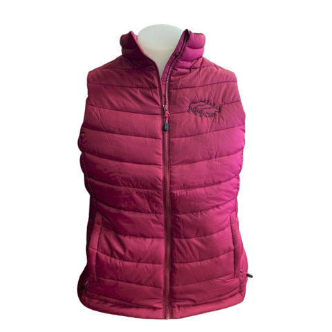 Pink winter vest