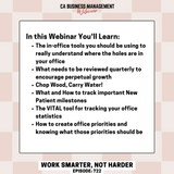 CA WEBINAR: Work Smarter, Not Harder