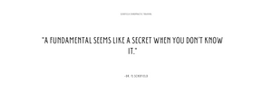 62. There are no secrets