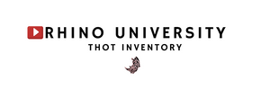 Rhino University EP 17: Thot Inventory
