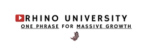 Rhino University EP 15: The One Phrase for MASSIVE Impact