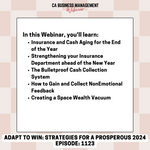CA Webinar: Strategies for a Prosperous 2024!