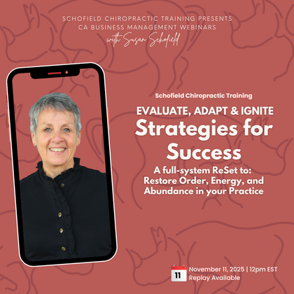 CA Webinar: Evaluate, Adapt & Ignite — Strategies for Success