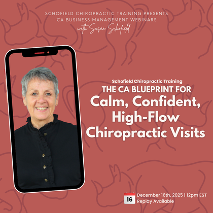 CA Webinar: Mindful Implementation - The CA Blueprint for Calm, Confident, High-Flow Chiropractic Visits