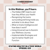 CA Webinar: Staying Healthy in a Toxic World
