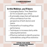 CA Webinar: Expand your Vision - Enhance office performance