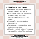 CA Webinar: Expand your Vision - Enhance office performance