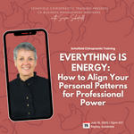 CA Webinar:  Everything is Energy: How to Align Your Personal Patterns for Professional Power