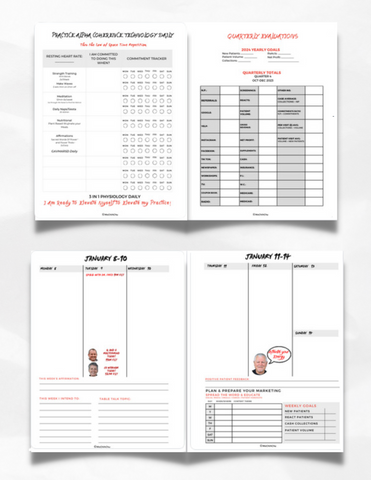 2024 Rhino Prosperity Planner - Chiropractic Specific Planner