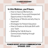 CA Webinar: Power Boost Office Communication