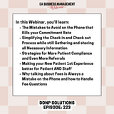 CA Webinar: The Double Digit New Patient Solution