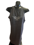 Acid Wash Gray Women's fit Tank - Flying Rhino