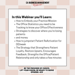 CA Webinar: Be the Provider of Choice: Lift your Vision, Be Ready to Serve