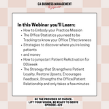 CA Webinar: Be the Provider of Choice: Lift your Vision, Be Ready to Serve