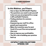 CA WEBINAR: Catapult Cash Collections