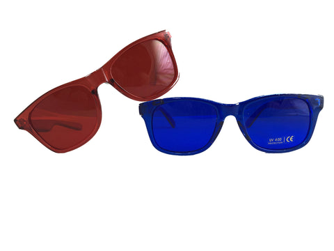 Circadian Rhythm ReActivators & ReGenerators - Red & Blue Glasses
