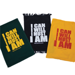 I CAN, I WILL, I MUST, IAM Towel