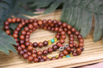 Red Blood Sandalwood Mala Beads