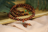 Red Blood Sandalwood Mala Beads