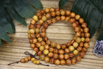 Pine Wood Mala Beads