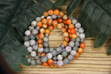 Sea Sediment Jasper Mala Beads