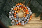 Sea Sediment Jasper Mala Beads