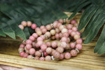 Rhodochrosite Mala Beads