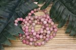 Rhodochrosite Mala Beads