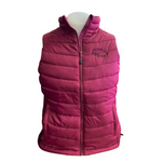Pink winter vest