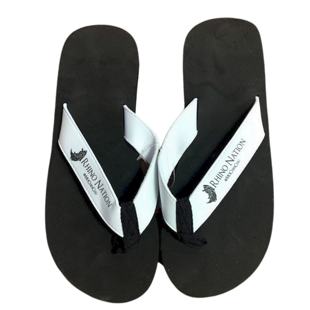 Rhino Nation flip flops Schofield Chiropractic Training
