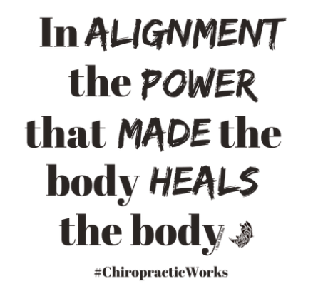 Car Stickers: In Alignment the Power the Made the Body Heals the Body