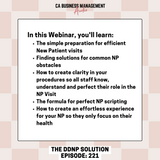 CA WEBINAR: The DDNP Solution