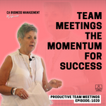 team meetings momentum for success susan schofield chiropractic assistant