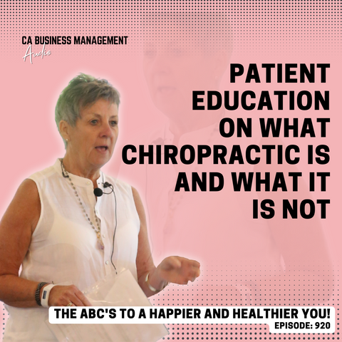 CA WEBINAR: The ABC's to a Happier and Healthier You!