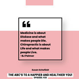CA WEBINAR: The ABC's to a Happier and Healthier You!