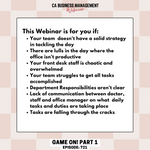 CA WEBINAR: Game On!
