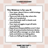 CA WEBINAR: Game On!