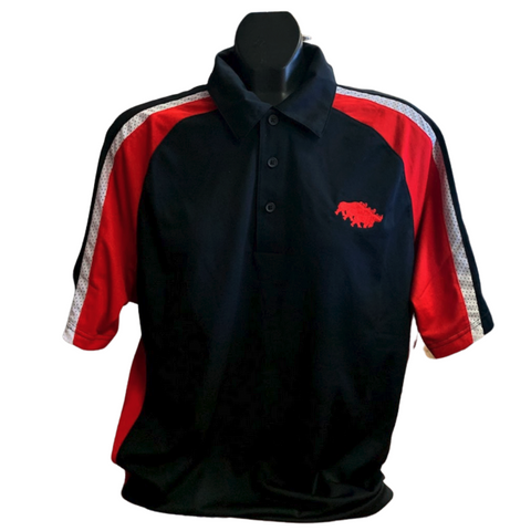 Rhino Polo- Red, Black, and White