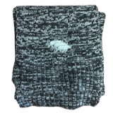 Gray and Black Rhino scarf