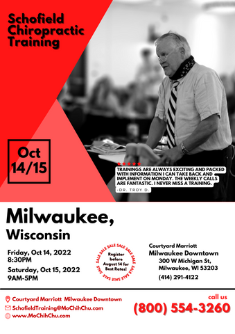 Oct 14-15, 2022: Milwaukee, WI